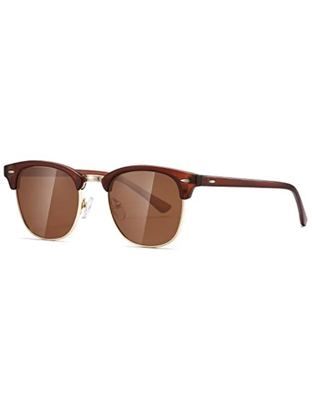 Retro Semi Rimless Polarized Sunglasses UV400 s-l400.jpg main image 4